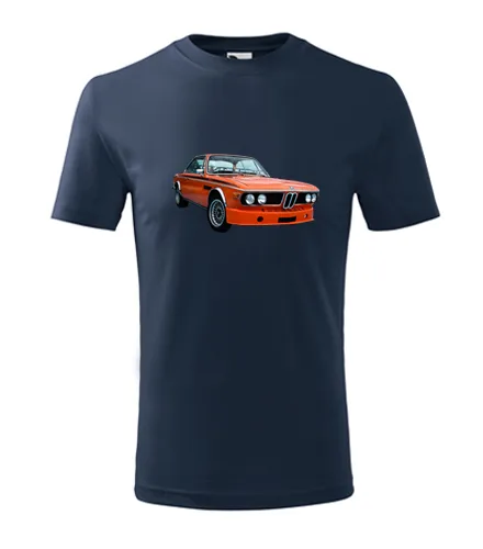 Tmavě modré dětské tričko s BMW 30 CSL