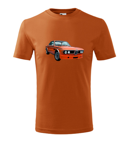 Oranžové dětské tričko s BMW 30 CSL