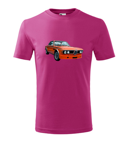 Purpurové dětské tričko s BMW 30 CSL