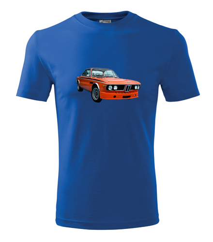 Modré tričko s BMW 30 CSL