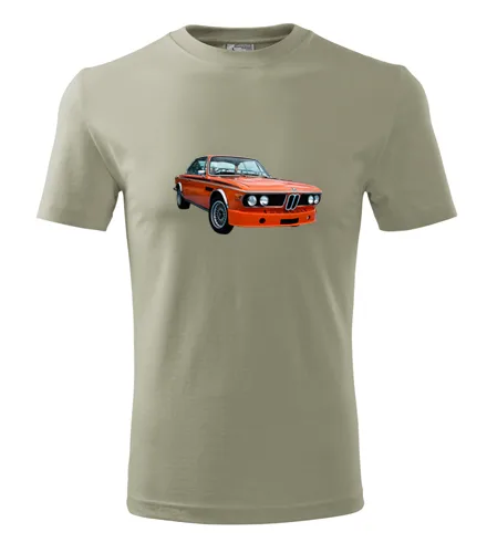 Khaki tričko s BMW 30 CSL
