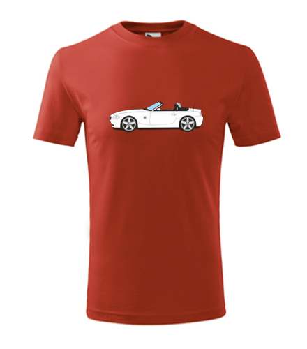 Červené dětské tričko s BMW Z4