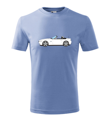 Světle modré dětské tričko s BMW Z4