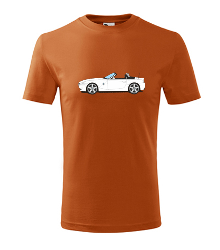 Oranžové dětské tričko s BMW Z4