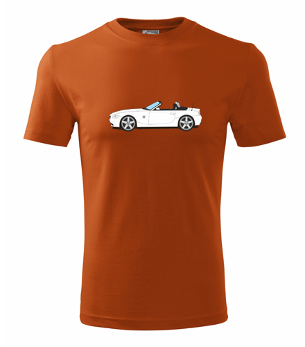 Oranžové tričko s BMW Z4