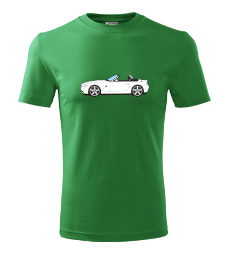 Zelené tričko s BMW Z4