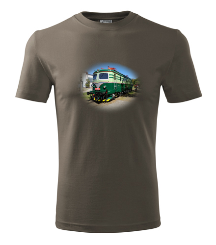 Army tričko s elektrickou lokomotivou Bobina