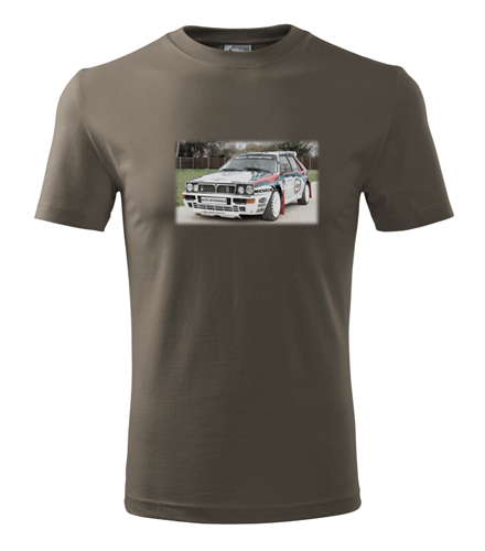 Army tričko s kresbou Lancia Delta Integrale