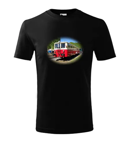 Černé dětské tričko s motoráčkem 830