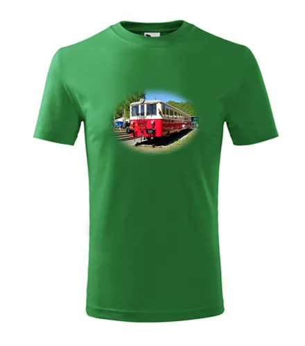 Zelené dětské tričko s motoráčkem 830