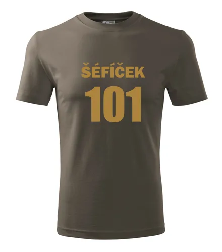 Army tričko Šéfíček 101
