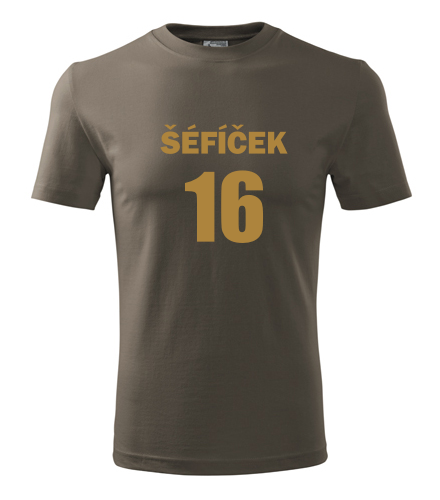Army tričko Šéfíček 16