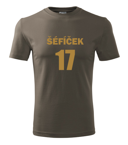 Army tričko Šéfíček 17