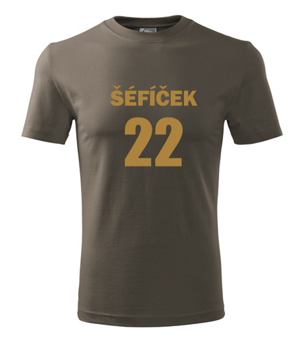 Army tričko Šéfíček 22
