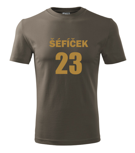 Army tričko Šéfíček 23