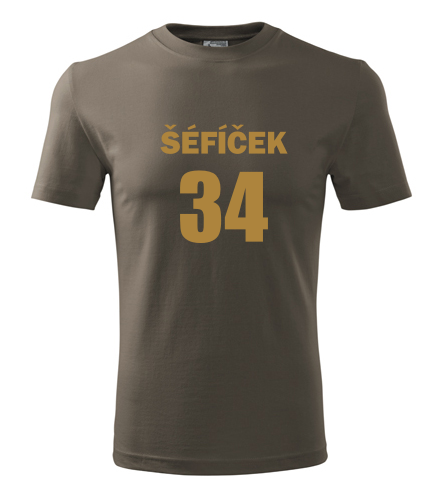Army tričko Šéfíček 34
