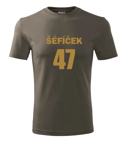 Army tričko Šéfíček 47