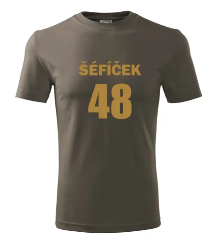 Army tričko Šéfíček 48