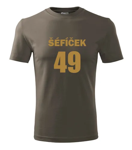 Army tričko Šéfíček 49