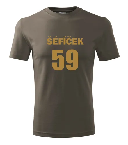 Army tričko Šéfíček 59