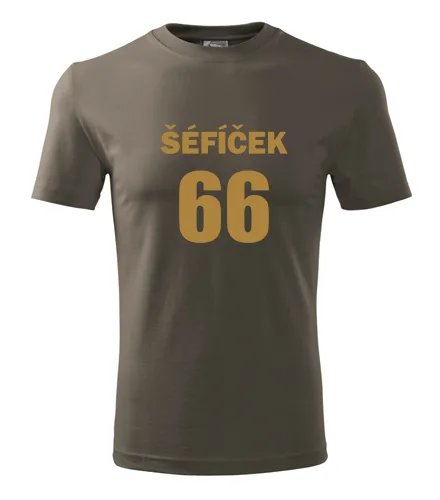 Army tričko Šéfíček 66