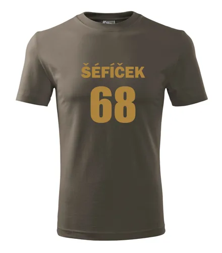 Army tričko Šéfíček 68