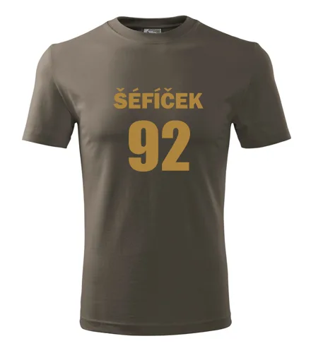 Army tričko Šéfíček 92