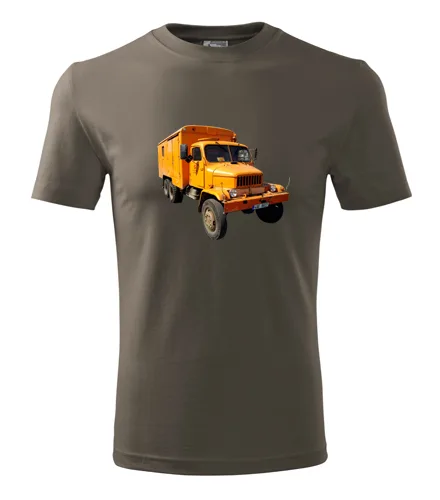 Army tričko Praga V3S skříň