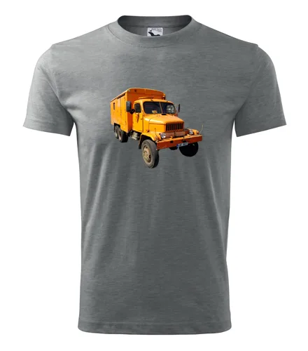 Šedé tričko Praga V3S skříň