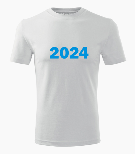 Narozeninové tričko s ročníkem 2024 - Trička s rokem narození