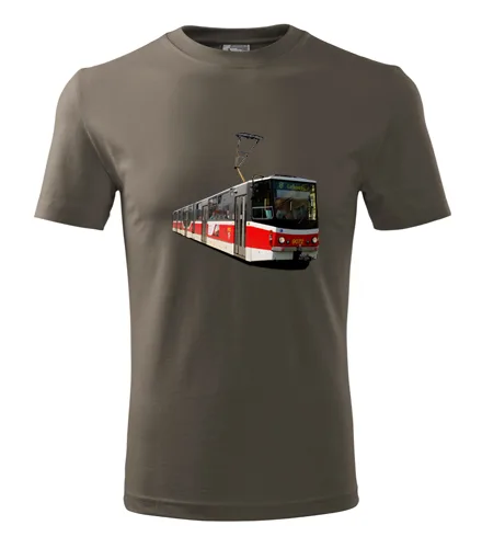 Army tričko s tramvají KT8D5