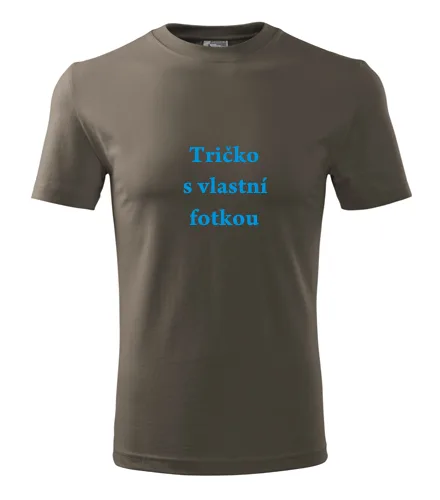 Army tričko s vlastní fotkou