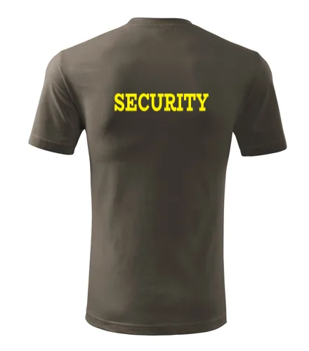 Army tričko Security pánské