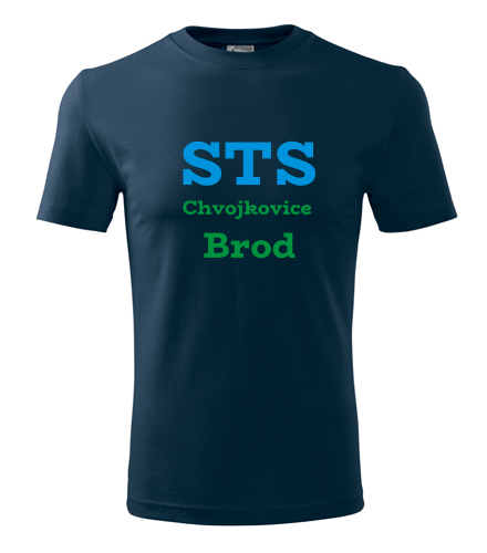 Tmavě modré tričko STS Chvojkovice Brod