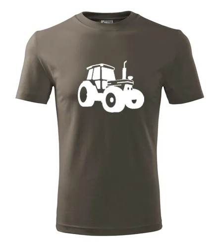Army tričko s traktorem
