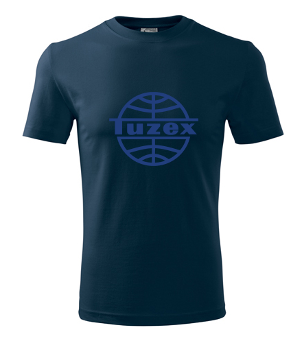 Tmavě modré tričko Tuzex
