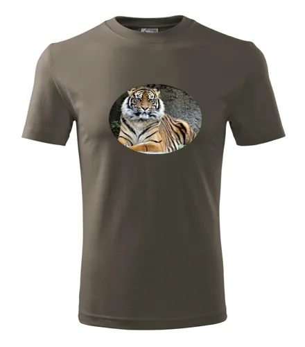 Army tričko s tygrem