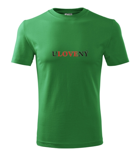 Zelené tričko Ulovený