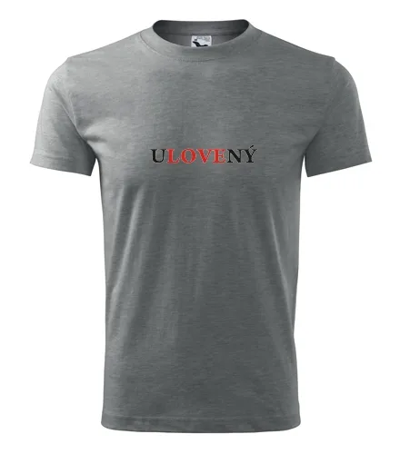 Šedé tričko Ulovený