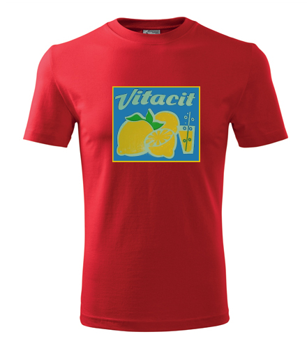 Červené tričko Vitacit