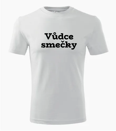 Bílé tričko Vůdce smečky