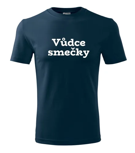 Tmavě modré tričko Vůdce smečky