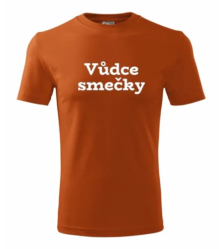 Oranžové tričko Vůdce smečky