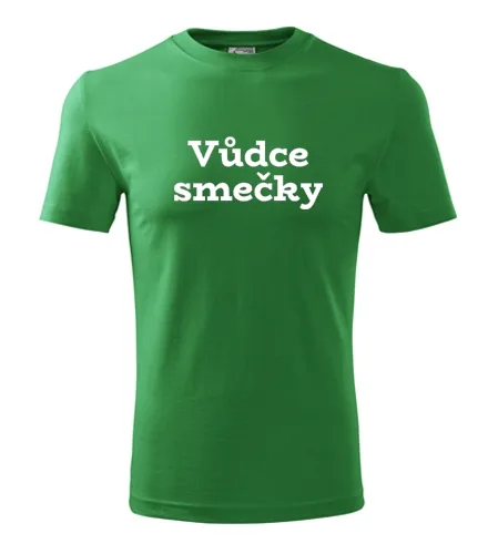 Zelené tričko Vůdce smečky