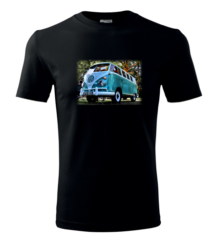 Černé tričko s VW T1