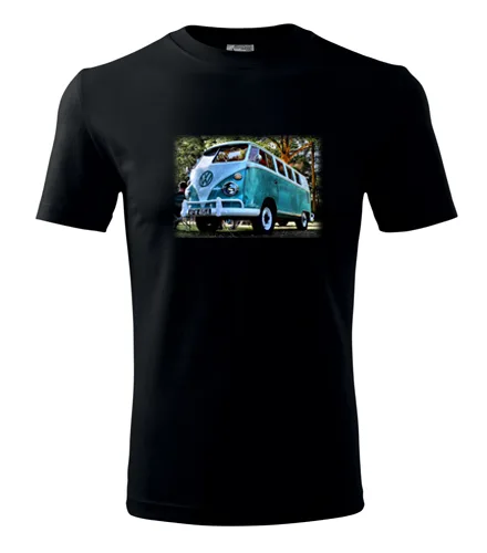 Černé tričko s VW T1