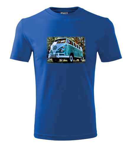 Modré tričko s VW T1
