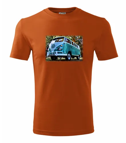 Oranžové tričko s VW T1