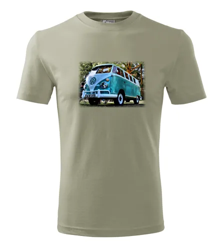 Khaki tričko s VW T1