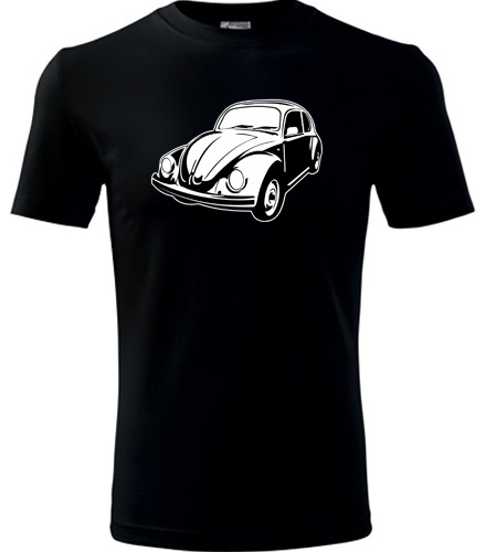 Černé tričko s VW Broukem